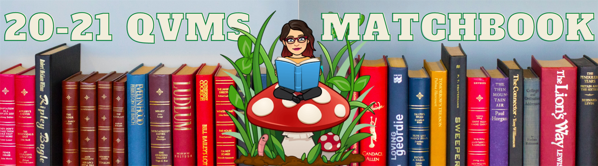 The image shows the QVMS Matchbook banner. 